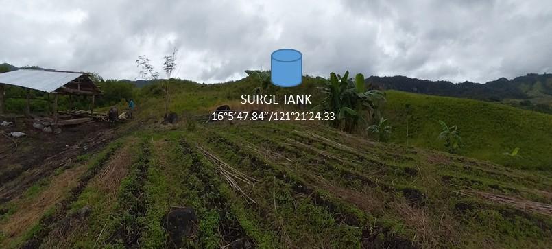 Photograph 6: Surge Tank Location